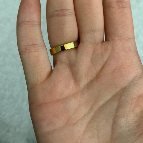 Opal and Gold V Ring - Picture 7 of 16